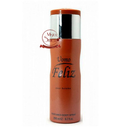 Дезодорант Fragrance World Uomo Feliz Pour Homme 200 ml