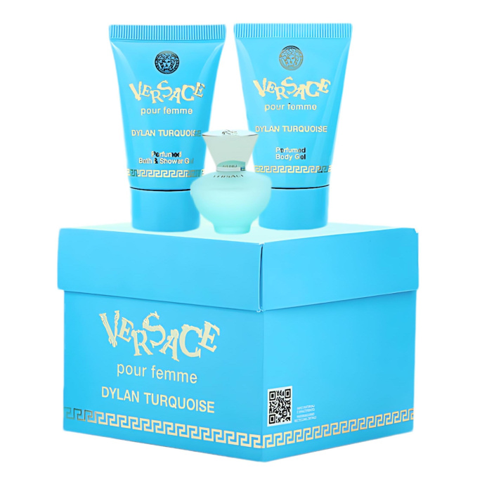 Набор оригинал Versace Dylan Turquoise Pour Femme