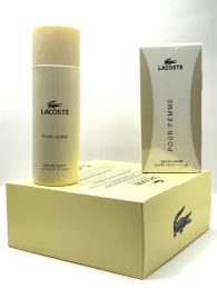 Набор парфюм+дейзик Lacoste Pour Femme 20+200 ml