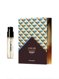 Пробник Оригинал Memo Paris Luxor Oud Eau De Parfum 1.5 ml