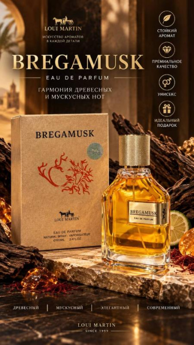 Loui Martin - Bregamusk  Eau de Parfum 100 ml