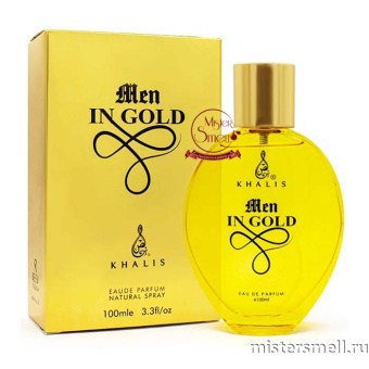 картинка Khalis - Men in Gold, 100 ml духи Халис парфюмс от оптового интернет магазина MisterSmell