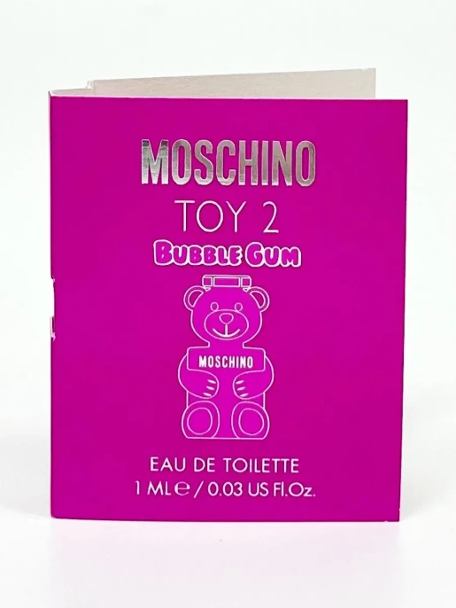 Пробник Оригинал MOSCHINO Toy 2 Bubble Gum Жвачка Для Тебя 1 ml