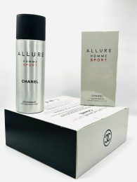 Набор парфюм+дейзик Chanel Allure Homme Sport 20+200 ml