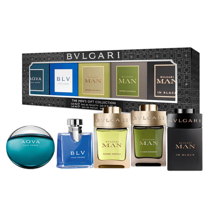 Набор оригинал Набор Bvlgari Man Gift Set Collection 5x5 ml