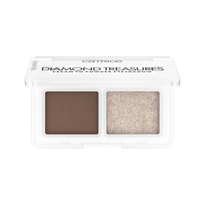 Тени для век Catrice DIAMOND TREASURES тон 010 Hazel spark