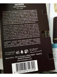 Пробник Оригинал Memo Paris Marfa Eau De Parfum 2 ml