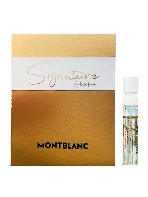 Пробник Оригинал MontBlanc Signature Absolue 2 ml