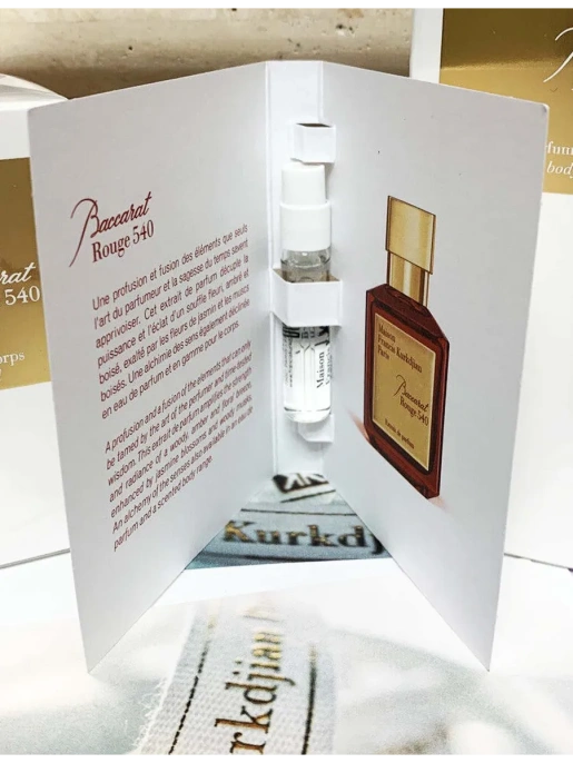 Пробник Оригинал Maison Francis Kurkdjian Baccarat Rouge 540 Extrait De Parfum 2 ml