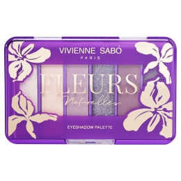 Тени палетка Vivienne Sabo Fleurs Naturelles тон 03 Iris