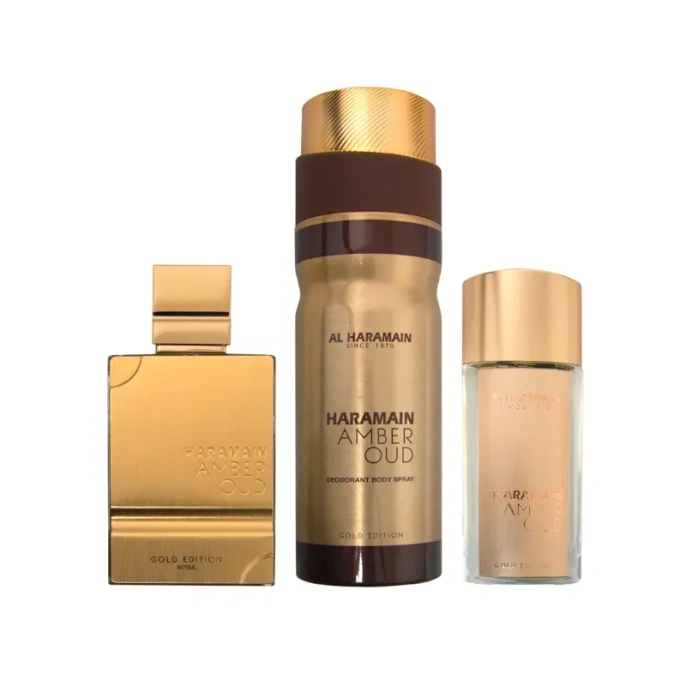 Набор оригинал Al Haramain Amber Oud Gold Edition Perfume Gift Set