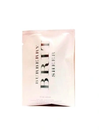 Пробник Оригинал Burberry Brit Sheer 2 ml