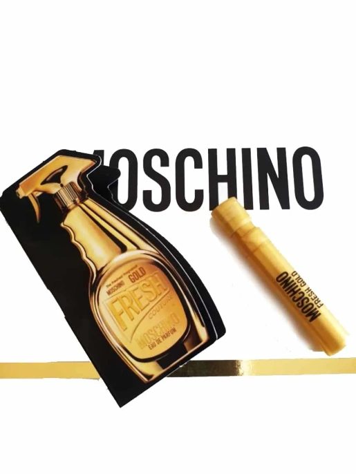 Пробник Оригинал MOSCHINO Gold Fresh Couture Чистый Словно Золото 1 ml