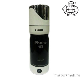 картинка Дезодорант Fragrance World iphone 4s Pour Femme (ОАЭ) духи от оптового интернет магазина MisterSmell