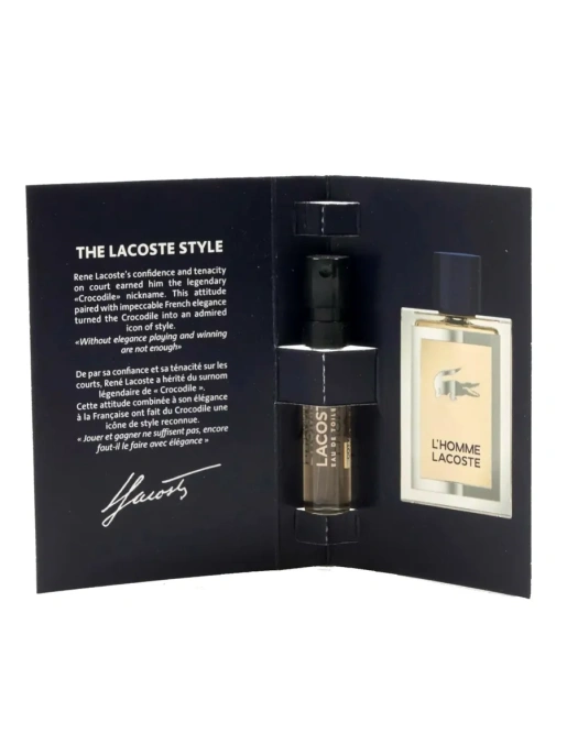 Пробник Оригинал Lacoste L'Homme 1.5 ml