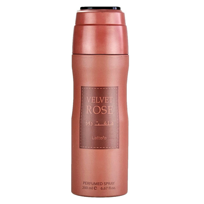 Дезодорант Lattafa Velvet Rose 200 ml