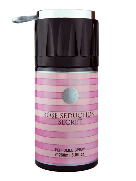 Дезодорант Fragrance World Rose Seduction Secret 250 ml (ОАЭ)
