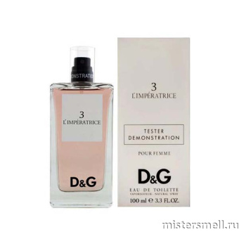 картинка Упаковка (30 шт.) Тестер Dolce&Gabbana №3 L`imperatrice 100 ml от оптового интернет магазина MisterSmell