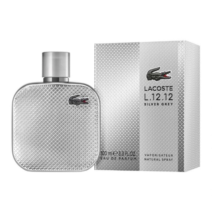 Высокого качества Lacoste - L.12.12 Silver Grey, 100 ml