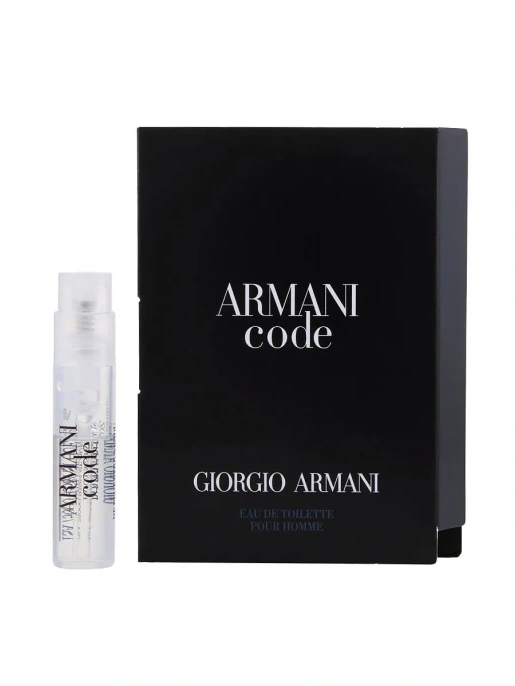 Пробник Оригинал Giorgio Armani Code Homme Eau De Toilette 1.2 ml