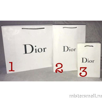 картинка Пакет Dior бумажный в асс-те от оптового интернет магазина MisterSmell