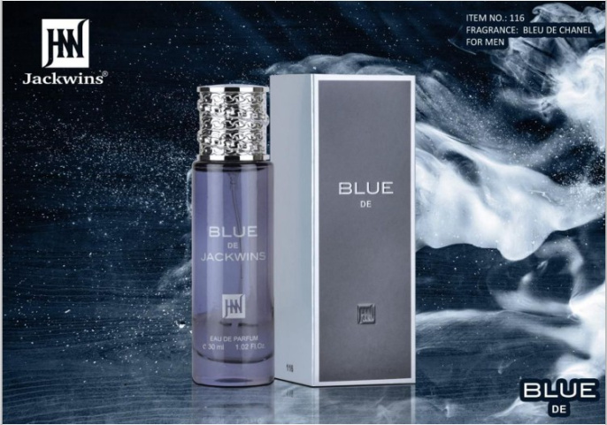 Johnwin - Blue De 30 ml