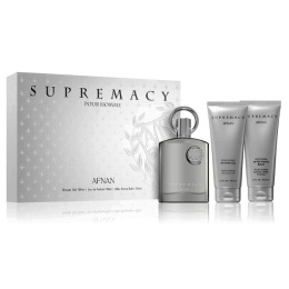 Набор оригинал Afnan Supremacy Silver Luxury Gift Set (3x100ml)