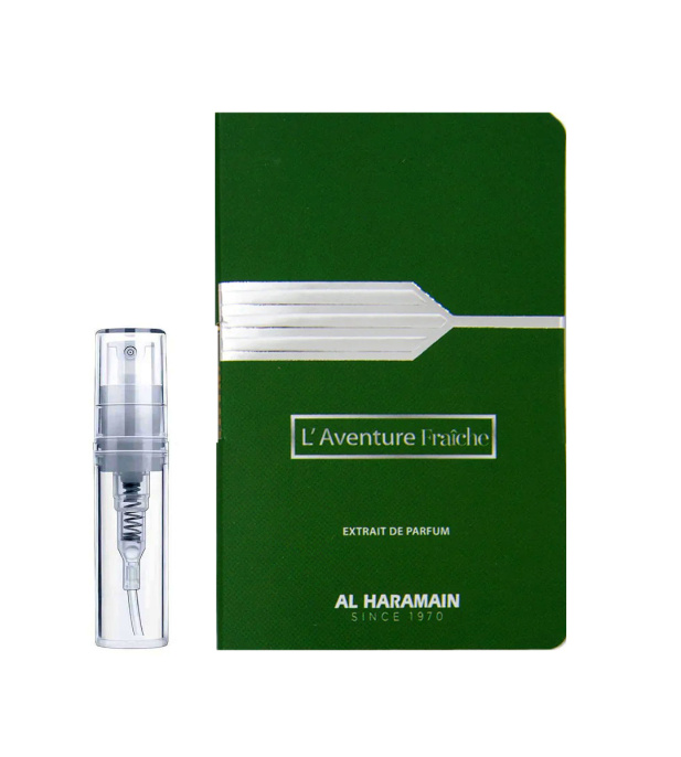 Пробник оригинал Al Haramain L'Aventure Fraiche 3.5 ml