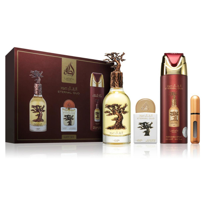Набор Lattafa Pride Eternal Oud Gift Set 3в1