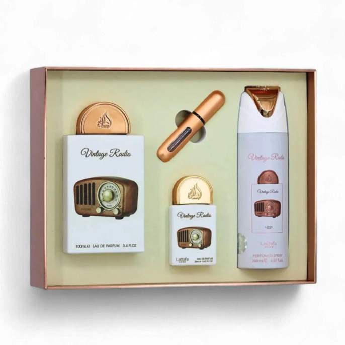 Набор Lattafa Vintage Radio Gift Set