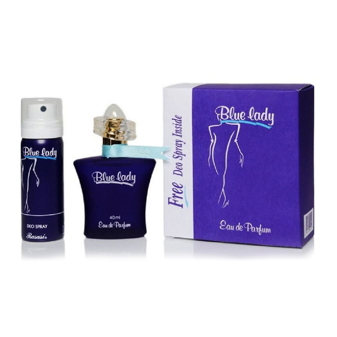 Rasasi - Blue Lady (набор EDP 40 ml + Deo 50 ml)