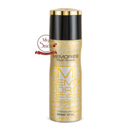 Дезодорант Fragrance World Memories Pour Femme 200 ml (ОАЭ)
