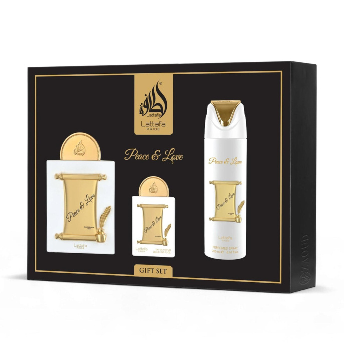 Набор Lattafa Peace & Love Gift Set