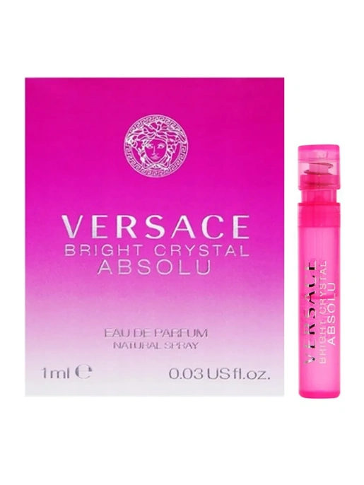 Пробник Оригинал VERSACE Bright Crystal Absolu Сияющий Абсолютный Парфюм 1 ml
