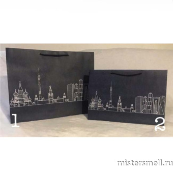 картинка Пакет Moscow City бумажный в асс-те от оптового интернет магазина MisterSmell