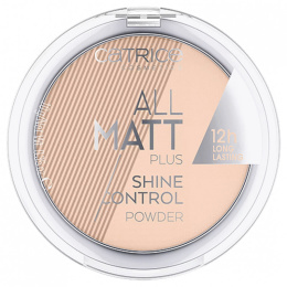Пудра компактная Catrice All Matt Plus Shine Control Powder тон 025 песочно-бежевый