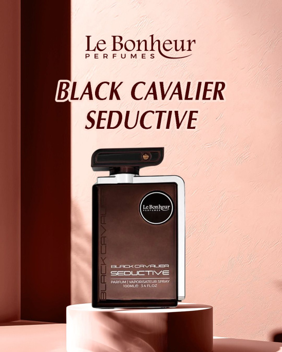 Le Bonheur Perfumes - Black Cavalier Seductive, 100 ml