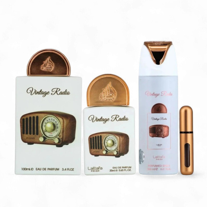 Набор Lattafa Vintage Radio Gift Set