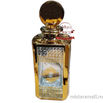 картинка Графин для наливного парфюма "Золотой Цветок" 200мл от оптового интернет магазина MisterSmell