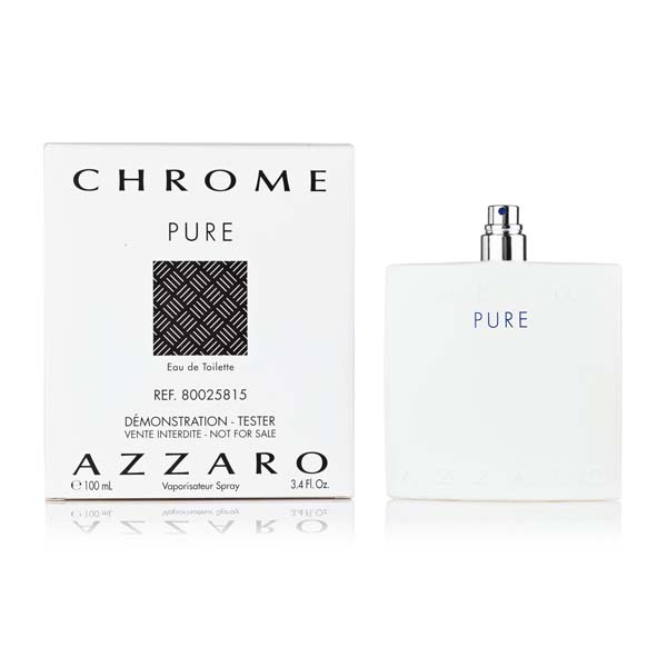 Тестер оригинал Azzaro Chrome Pure Edt (M) 100 мл