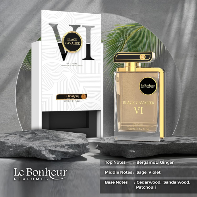 Le Bonheur Perfumes - Black Cavalier VI, 100 ml