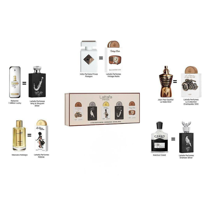 Набор оригинал Lattafa Pride 5х20 ml Gift Set Box №5