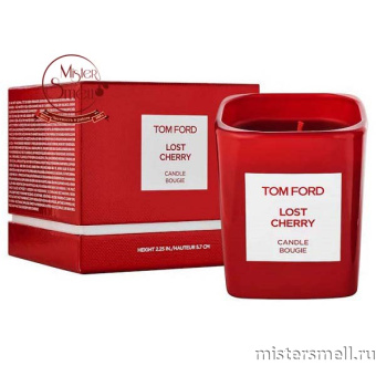 картинка Свеча парфюмированная Tom Ford Lost Cherry Scented Candle 200g духи от оптового интернет магазина MisterSmell