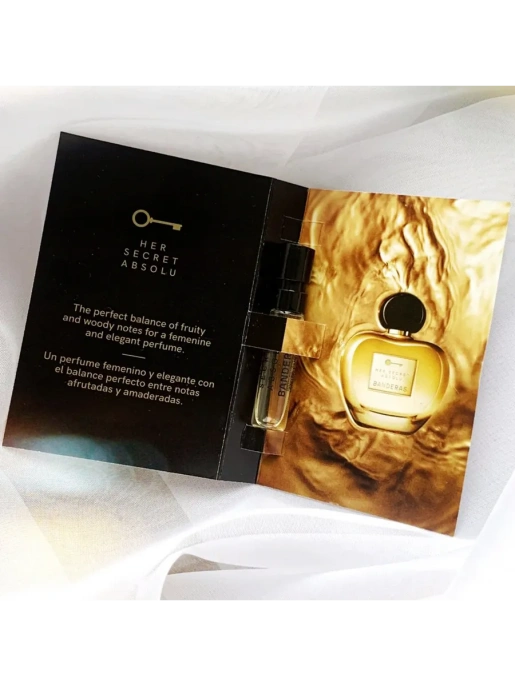 Пробник Оригинал ANTONIO BANDERAS For Her Secret Absolu Её Секрет 1.5 ml