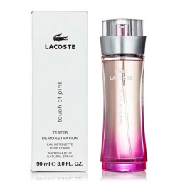 Тестер оригинал Lacoste Touch Of Pink Edt 90 мл