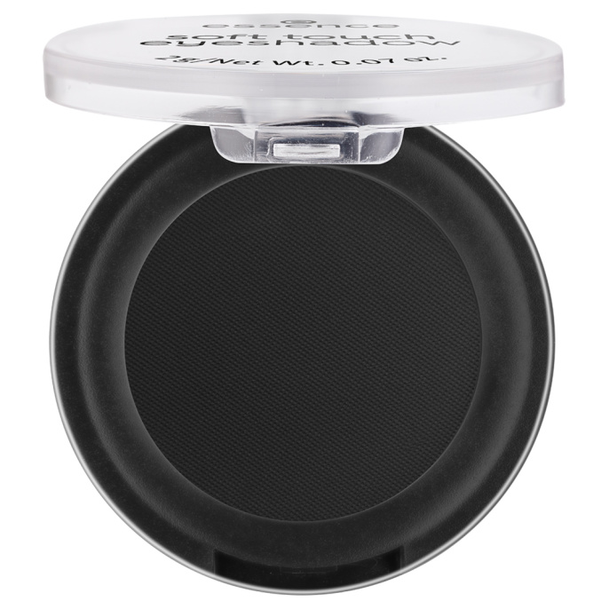 Тени для век Essence Soft Touch тон 06 Pitch Black