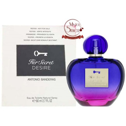 Тестер оригинал Antonio Banderas Her Secret Desire Edt (W) 80 мл