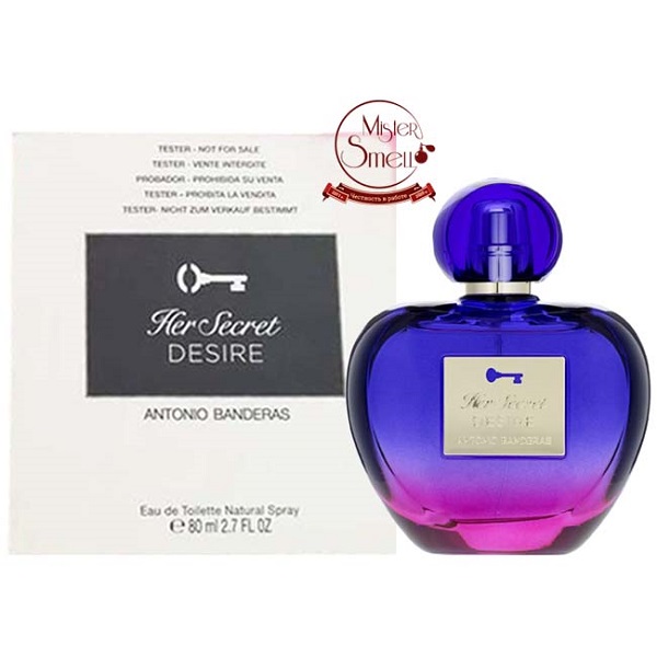 Тестер оригинал Antonio Banderas Her Secret Desire Edt (W) 80 мл