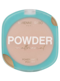 Пудра матирующая Vivienne Sabo Mattriarcat тон 03 натуральный бежевый