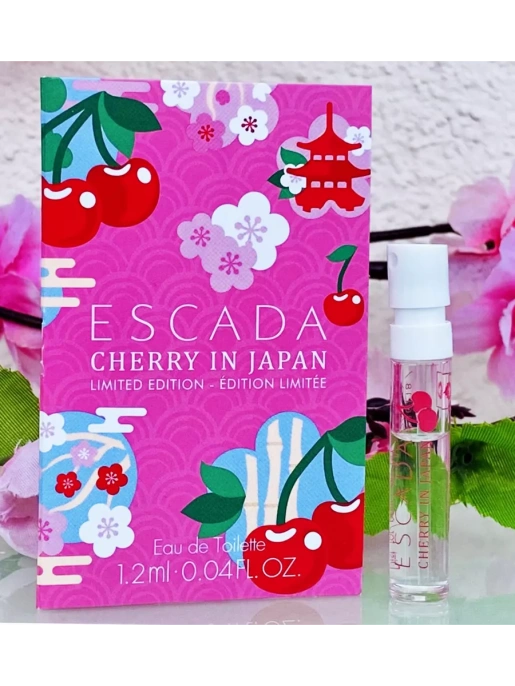 Пробник Оригинал Escada Cherry In Japan 1.2 ml